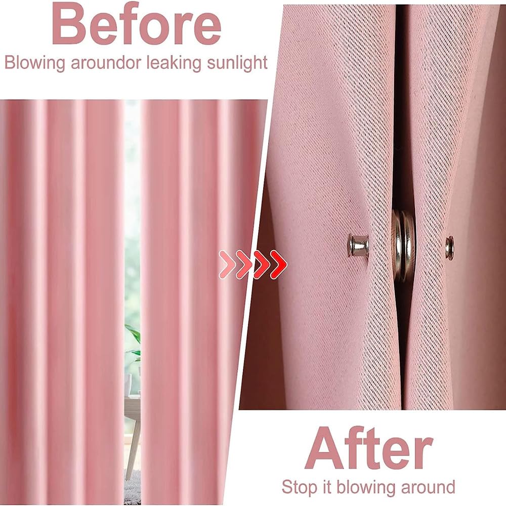 Curtain Magnets Closure Button