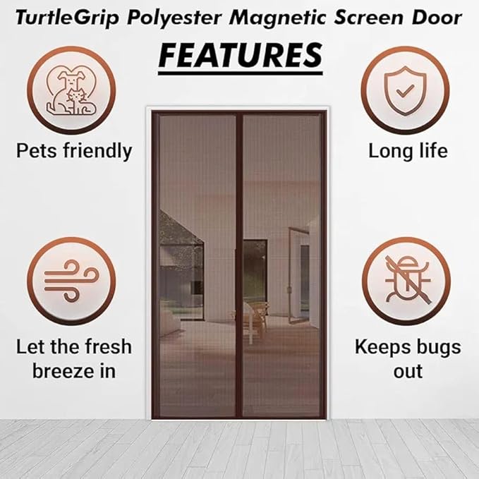 Door Curtain Magnetic Mosquito Net for all door sizes