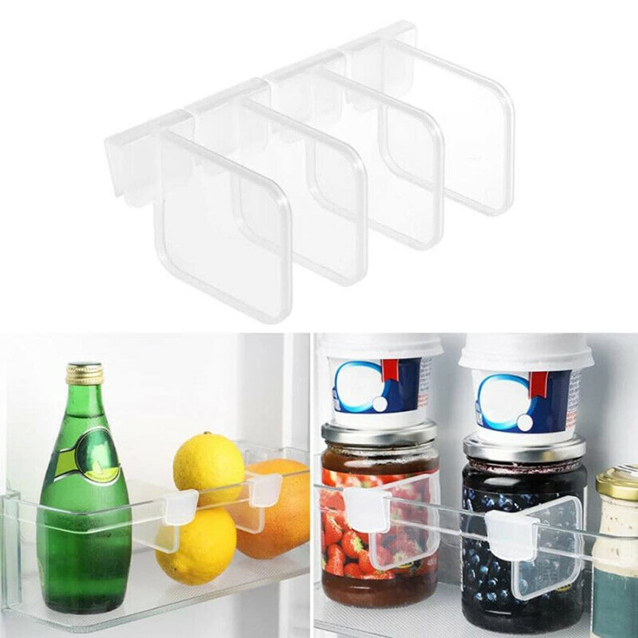 Fridge Organizer Divider Clip