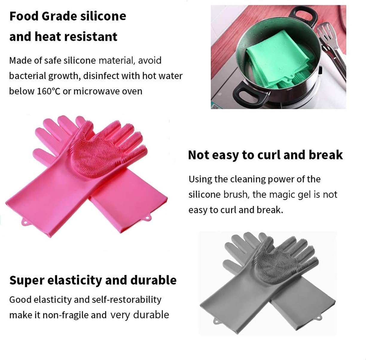 Silicone Reusable Gloves