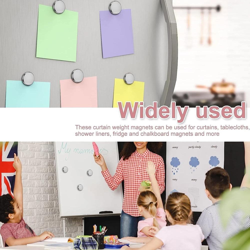 Curtain Magnets Closure Button