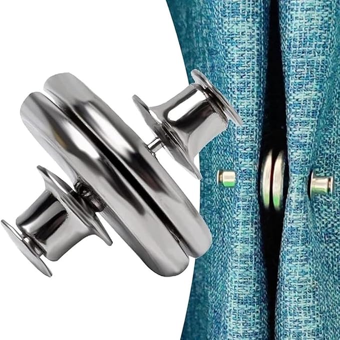 Curtain Magnets Closure Button