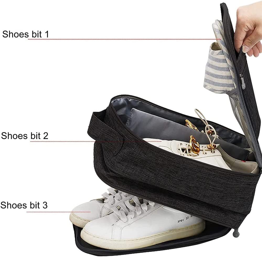 New Travel Waterproof Shoe Bag (3 Pair Shoes Capacity)