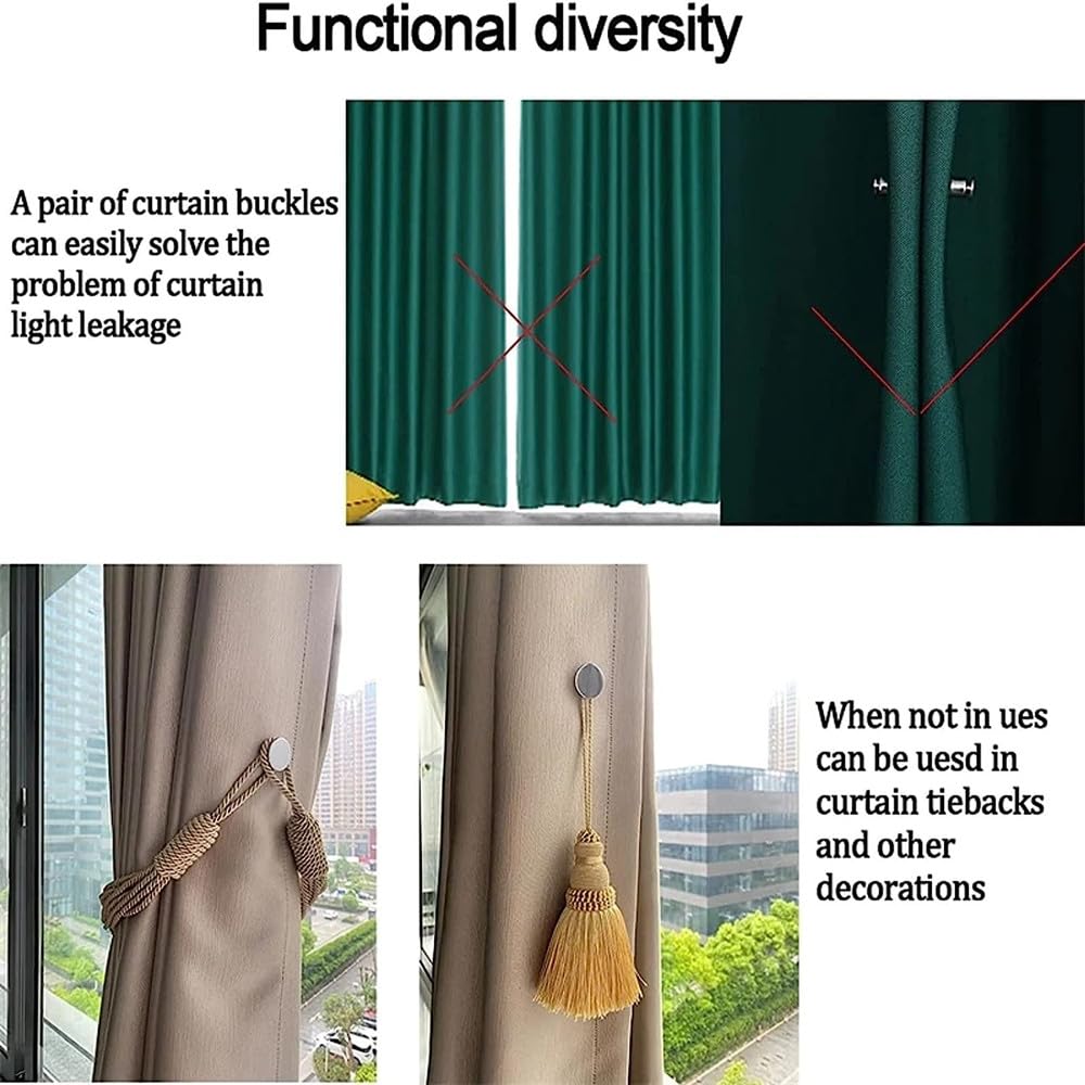 Curtain Magnets Closure Button