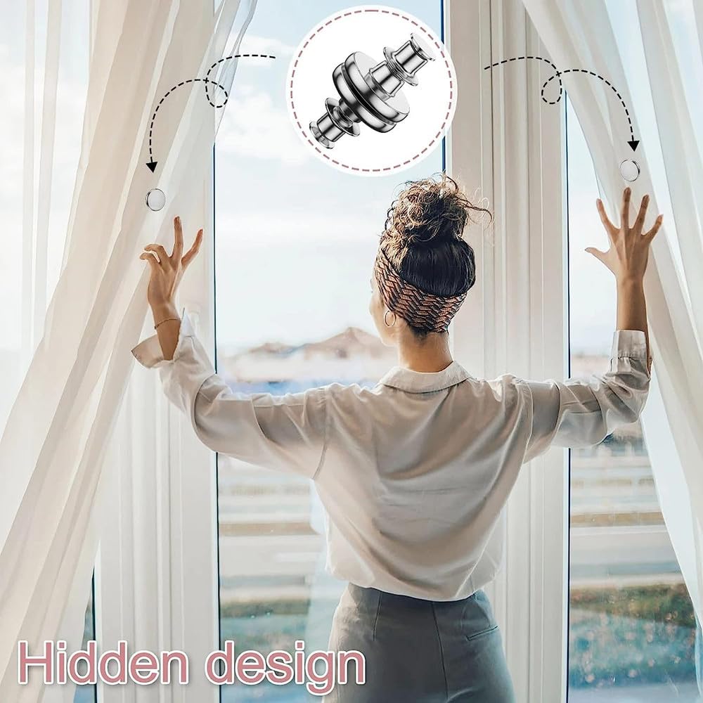 Curtain Magnets Closure Button