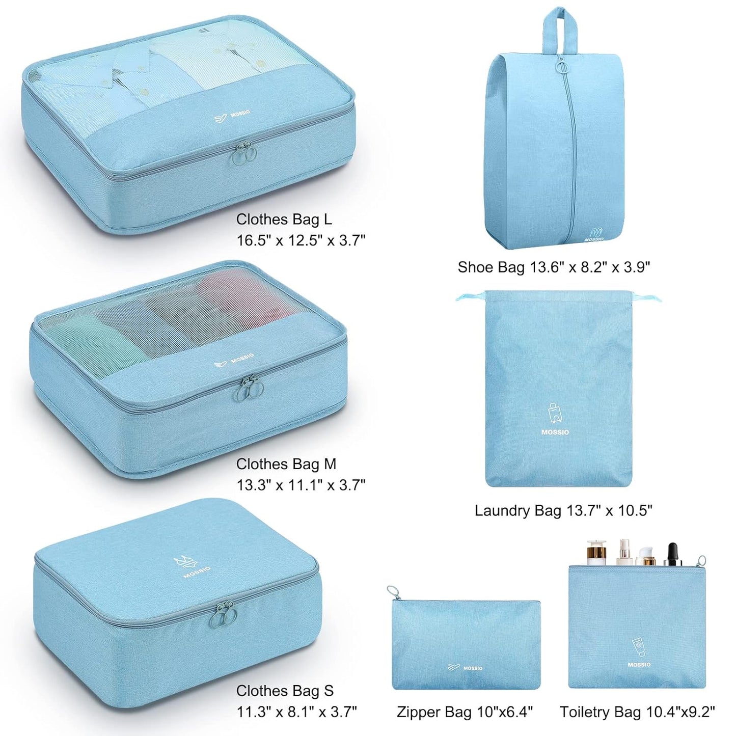 Premium Travel Cubes - (6 Piece Set)