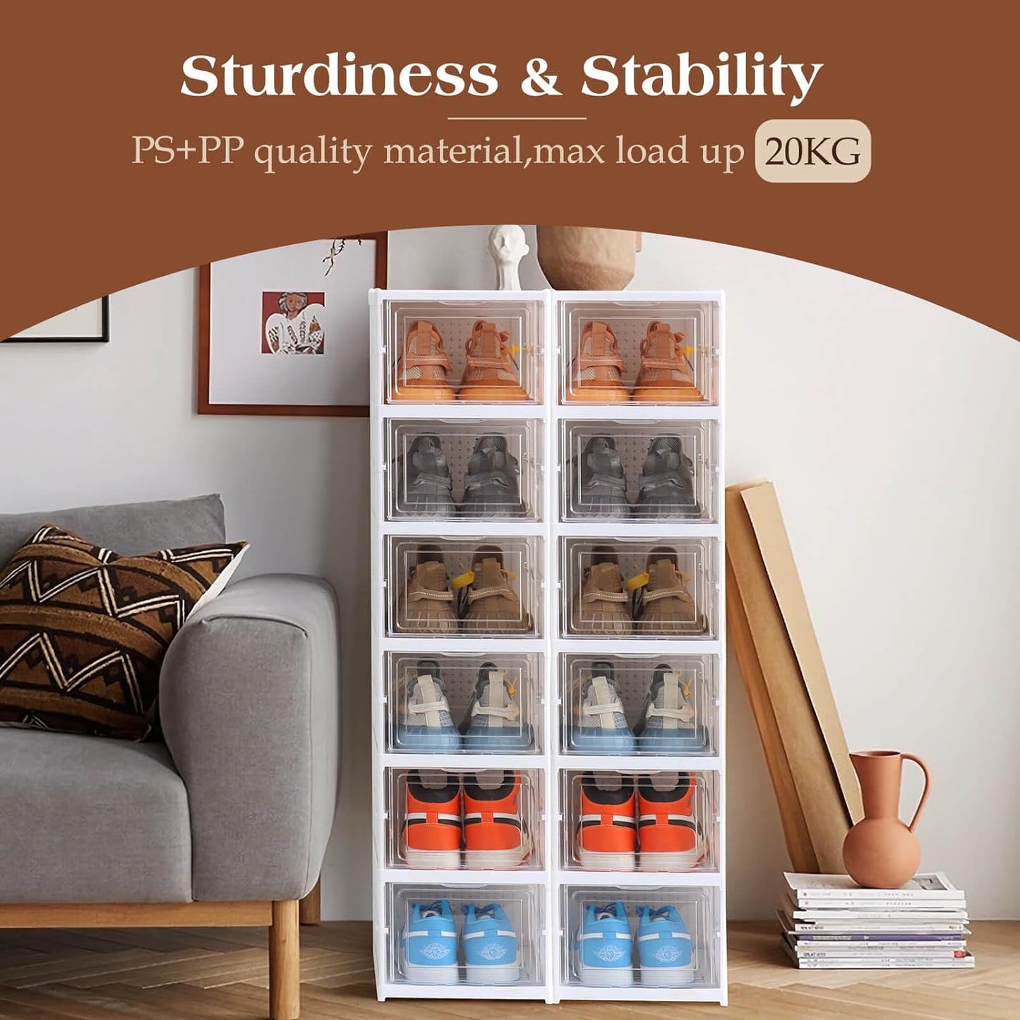 Multipurpose Collapsible Storage Boxes