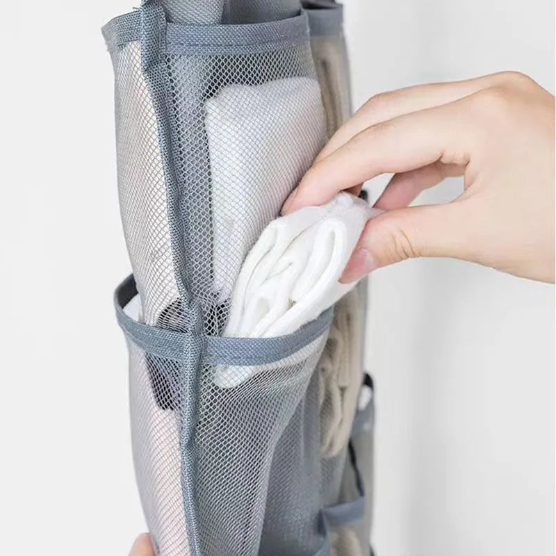 Dual-Sided Storage Hanger (30 Pockets)