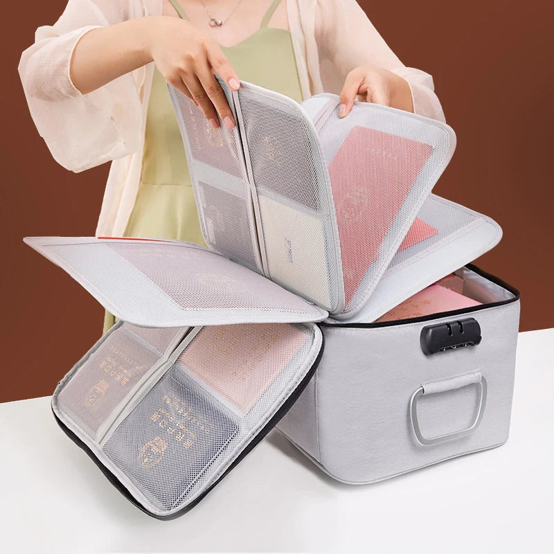 Extra Large Document Bag - Multi flip