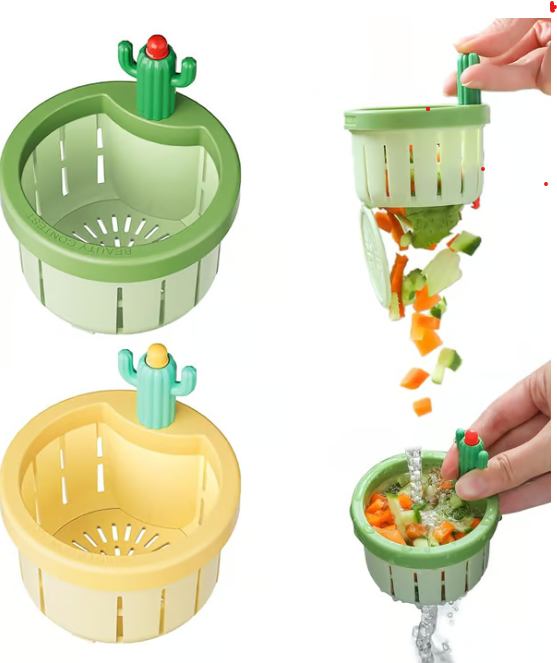 Cute Cactus sink drain