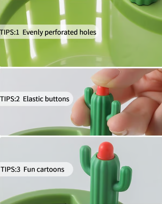 Cute Cactus sink drain