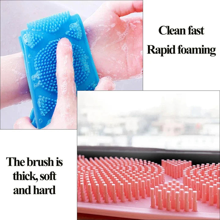 Eco-Friendly Silicone Bath Brush (Buy 1 Get 1 Free)