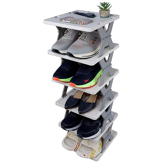 6 Tier Foldable Shoes Organizer