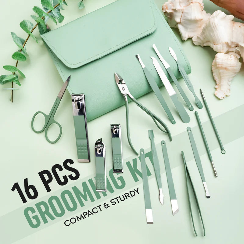 Nail Clipper Set (16 Pcs) .