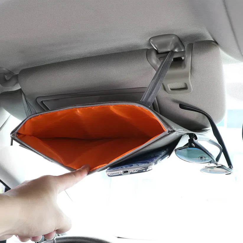 High quality Car Sun Visor Organizer .